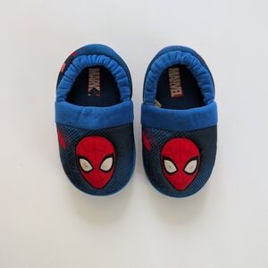 Marvel Kids Blue Spider-Man Slippers
